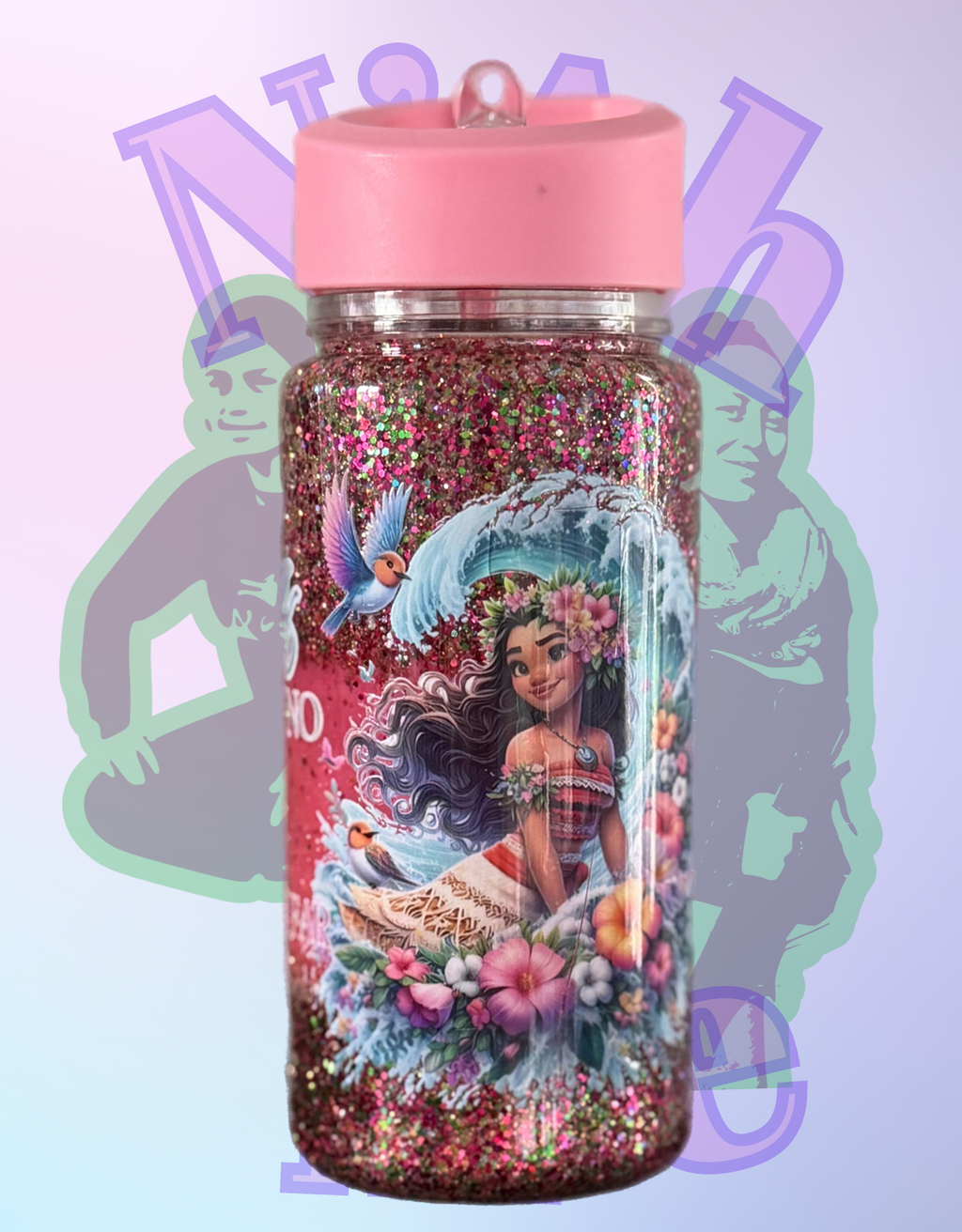 Snow Globe Drink Bottle