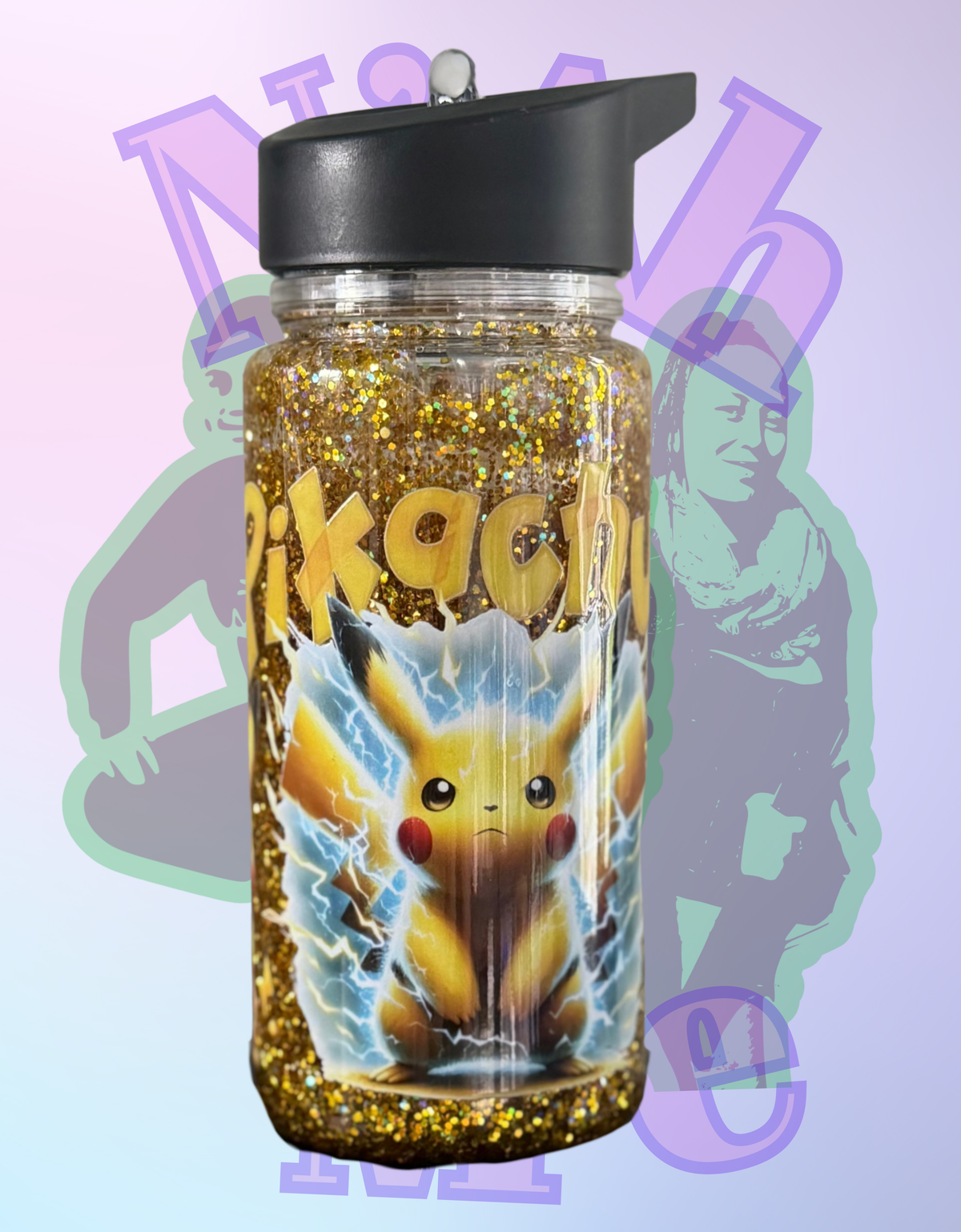 Snow Globe Drink Bottle