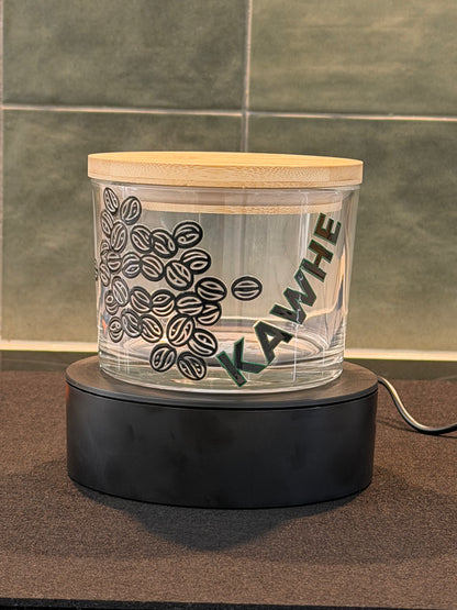 4 piece Kawhe (Coffee) Container Set