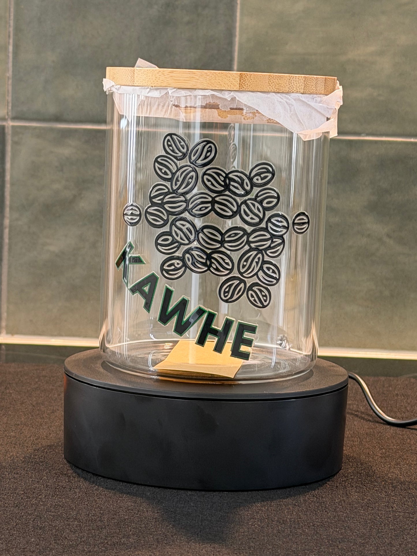 4 piece Kawhe (Coffee) Container Set