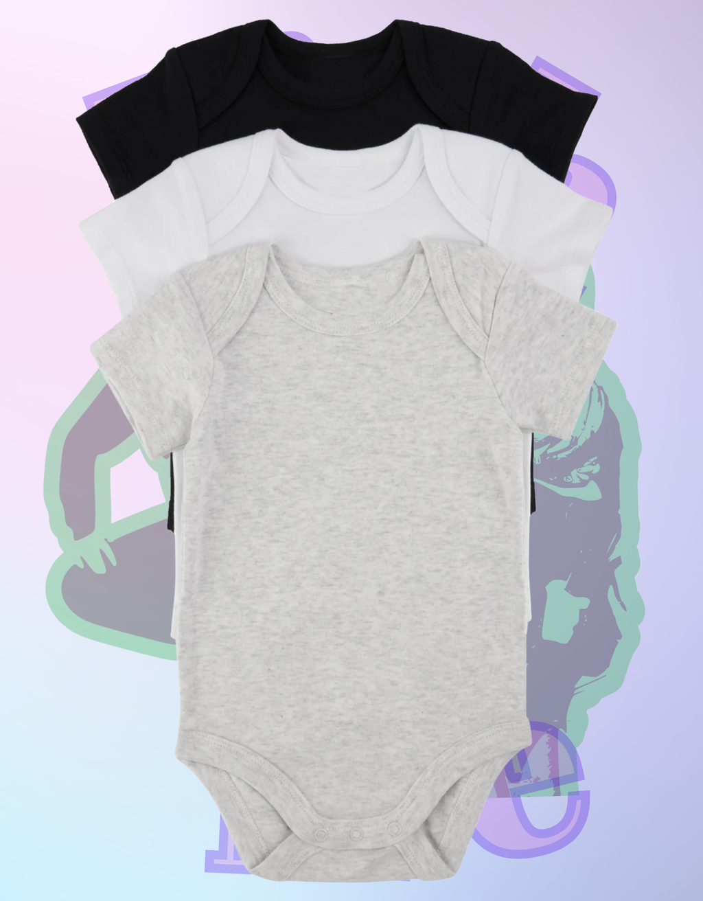Mana, Kaitiaki, Manawaroa bodysuits (short sleeve)