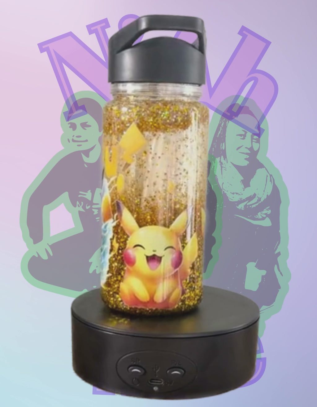 Snow Globe Drink Bottle